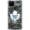 NHL Toronto Maple Leafs Camo Google Pixel 5 Clear Case